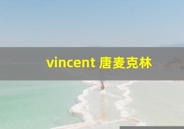 vincent 唐麦克林